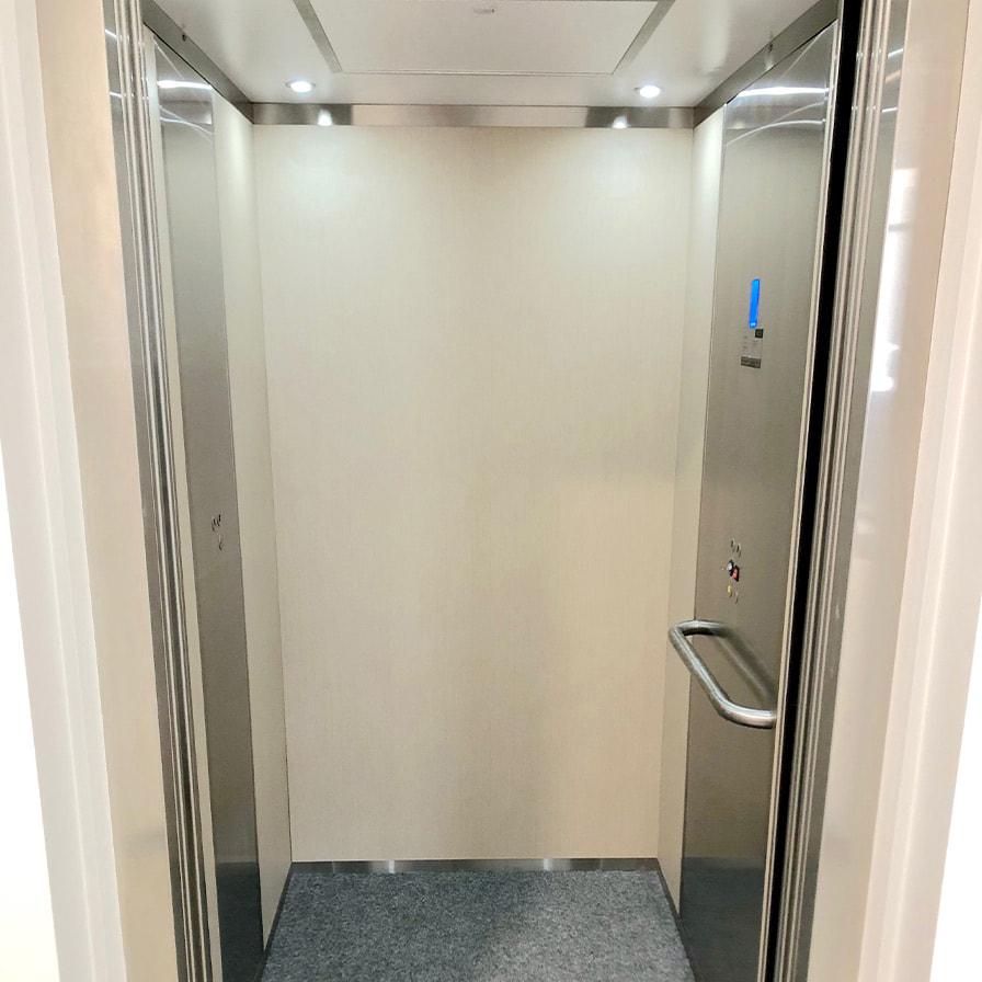 Savaria Eclipse Commercial Lift with Doors Open
